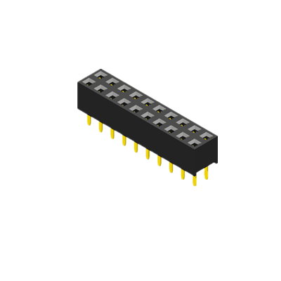  2.0mm間距 U型排母 DIP 系列